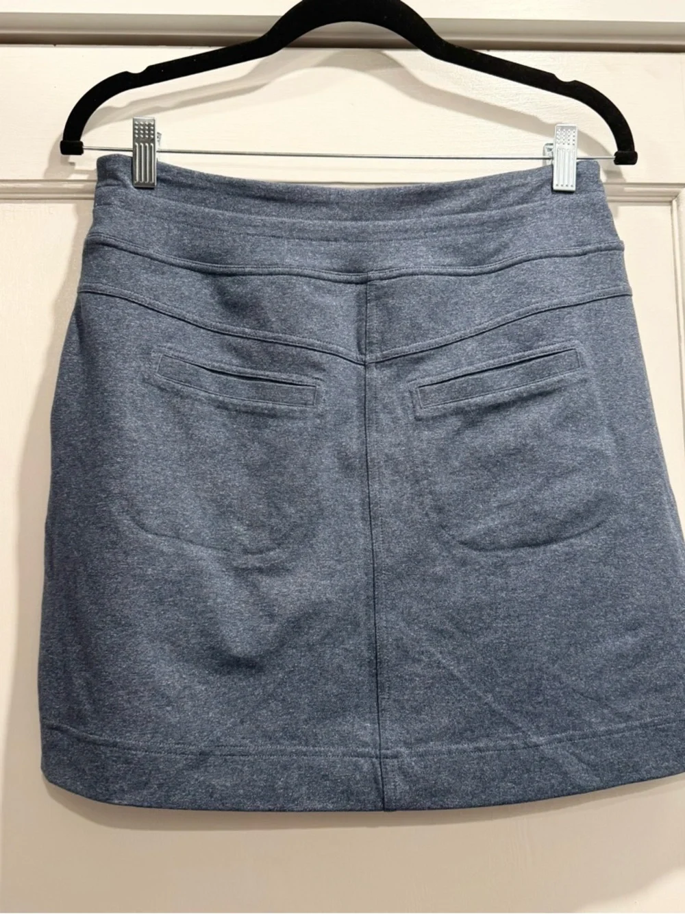 Title Nine Blue Athletic Skort Thermal Pockets Active Outdoor Hiking Tennis Prep